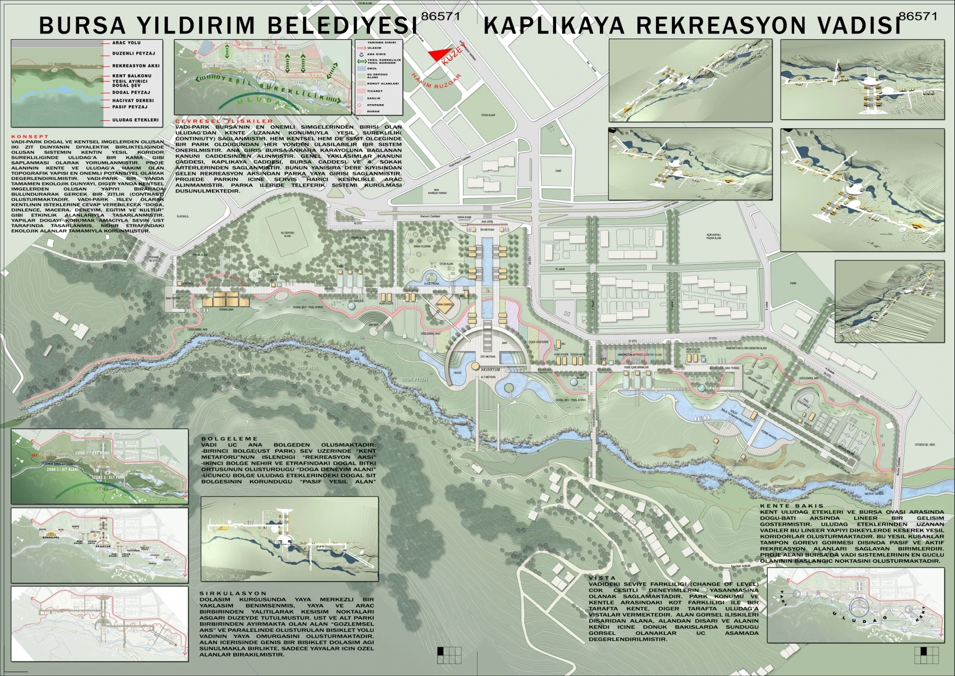 Kaplıkaya Rekreasyon Vadisi proje görseli