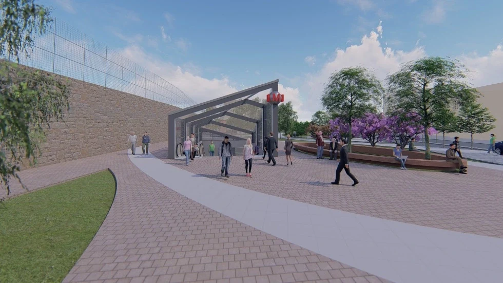 Ankara Gar – Kuyubaşı Metro İstasyonları — mimari görsel 2