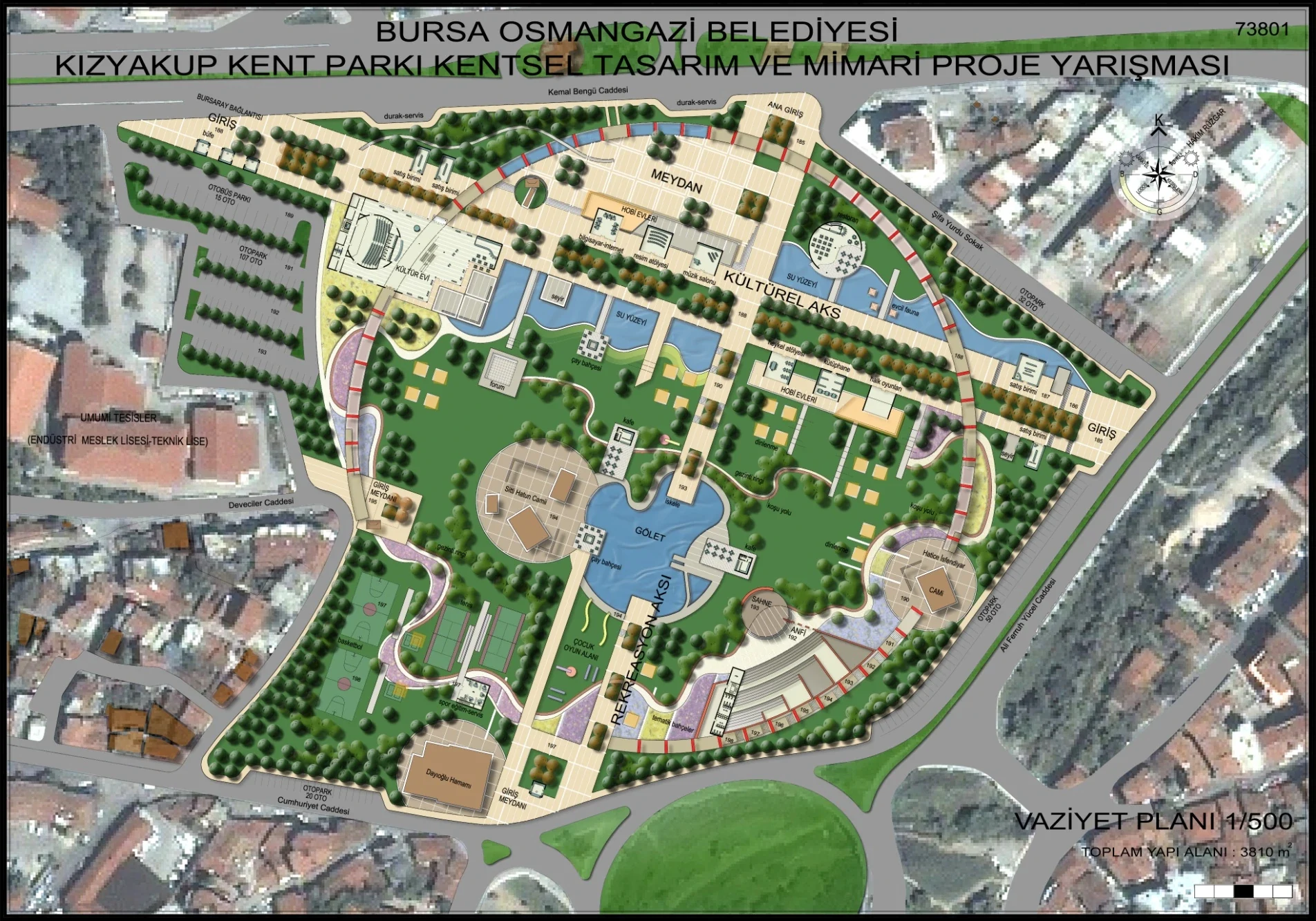 Kızyakup Kentsel Tasarım Yarışması proje görseli